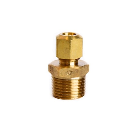 Atc ATC 1/4 in. Compression X 3/8 in. D MPT Brass Connector 6JC120110701015